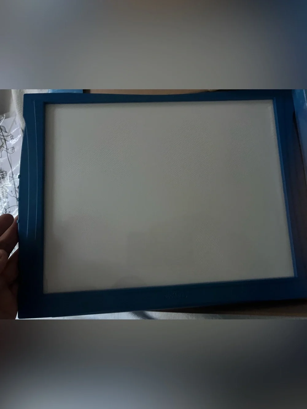 Crayola Light-Up Tracing Pad with Blue Frame and Multicolor Pencils